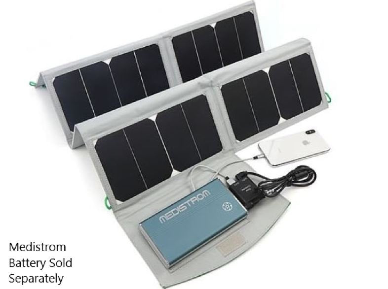 50W Solar Panel for Medistrom Pilot-12/24 Lite Battery - Easy Breathe