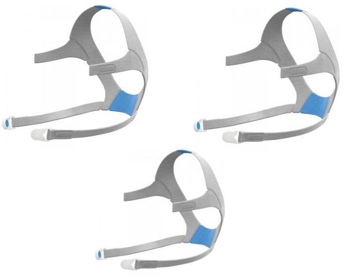 AirFit F20 and AirTouch F20 Replacement Headgear - 3 Pack - Easy Breathe