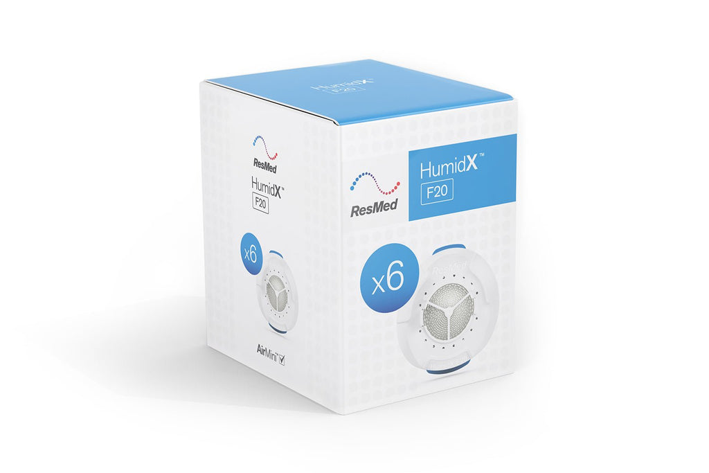 AirMini HumidX for AirFit/AirTouch F20 - 6 Pack - Easy Breathe