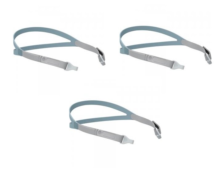 Brevida Component Part Numbers Brevida Replacement Headgear (3 Pack) – Easy Breathe