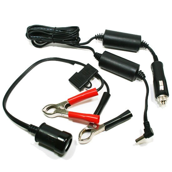 Shielded DC Power Cord with Battery Adapter for 60 Series System One Devices - Easy Breathe