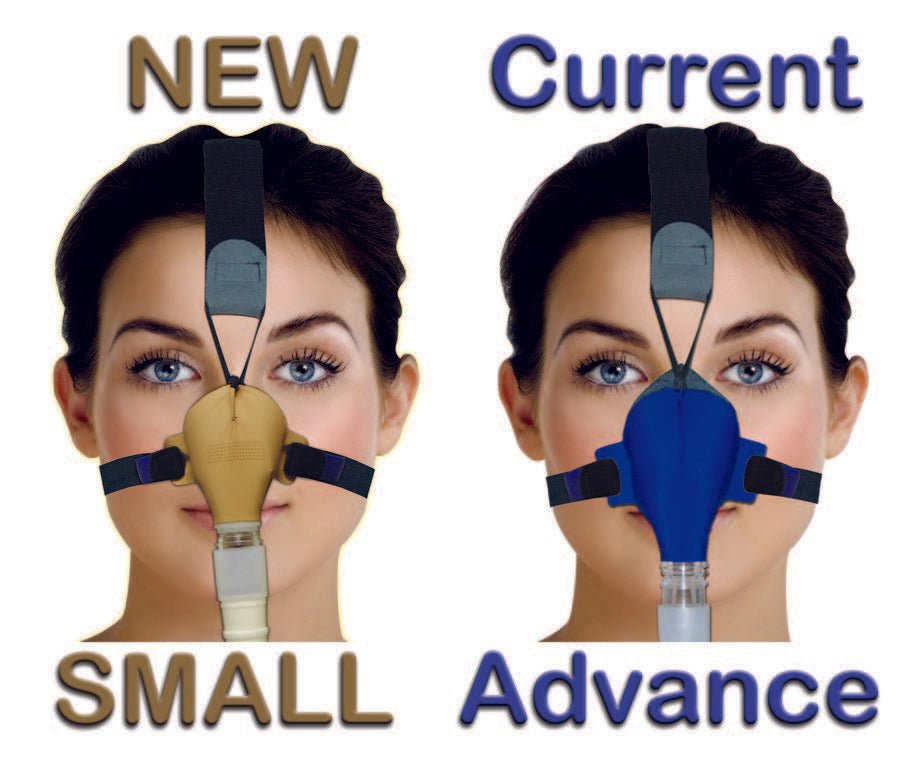 SleepWeaver Advance Small Mask without Headgear - Easy Breathe