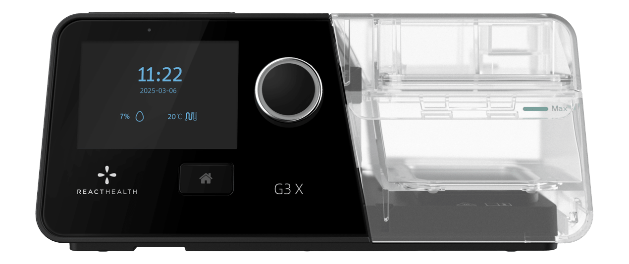 React Health Luna APAP machine