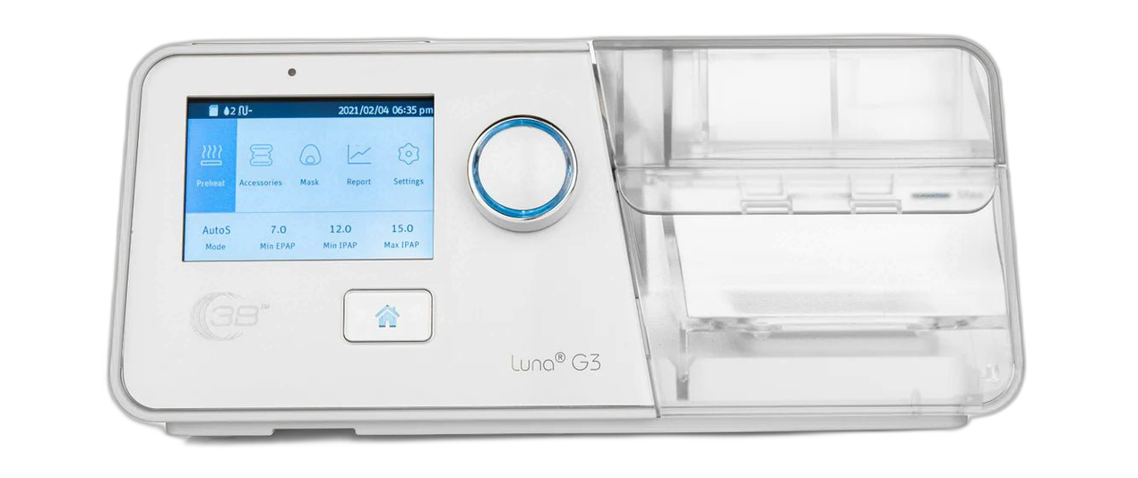 React Health Luna BPAP bilevel machine